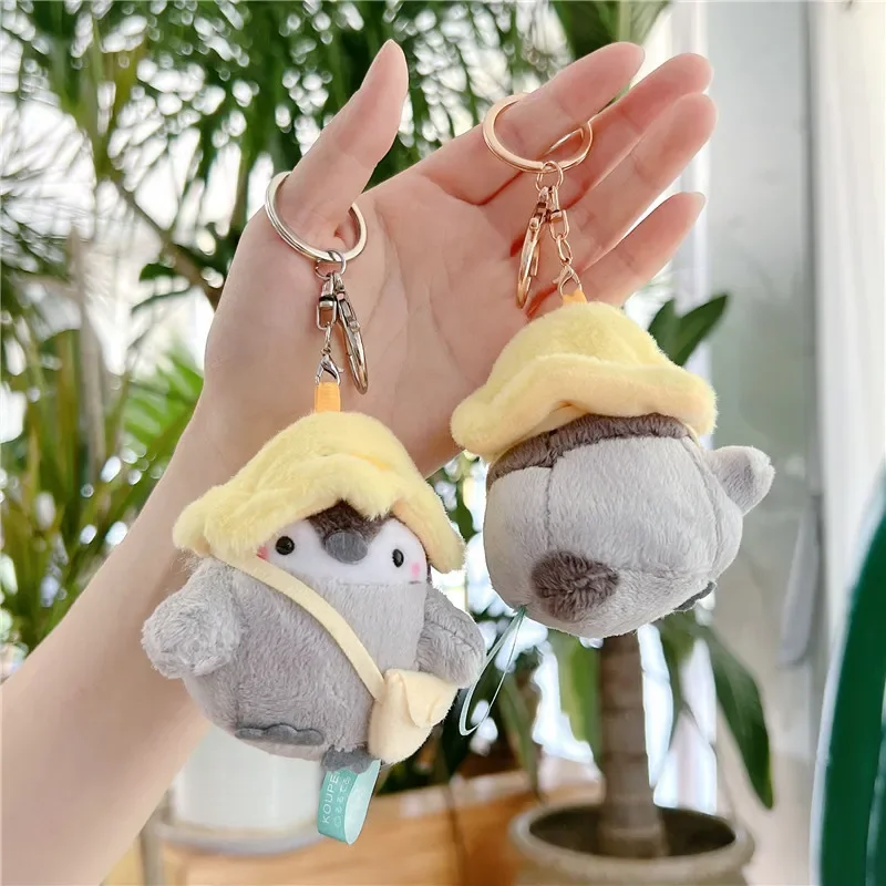 Globetrotter Penguin Plush Keychain - Image 2