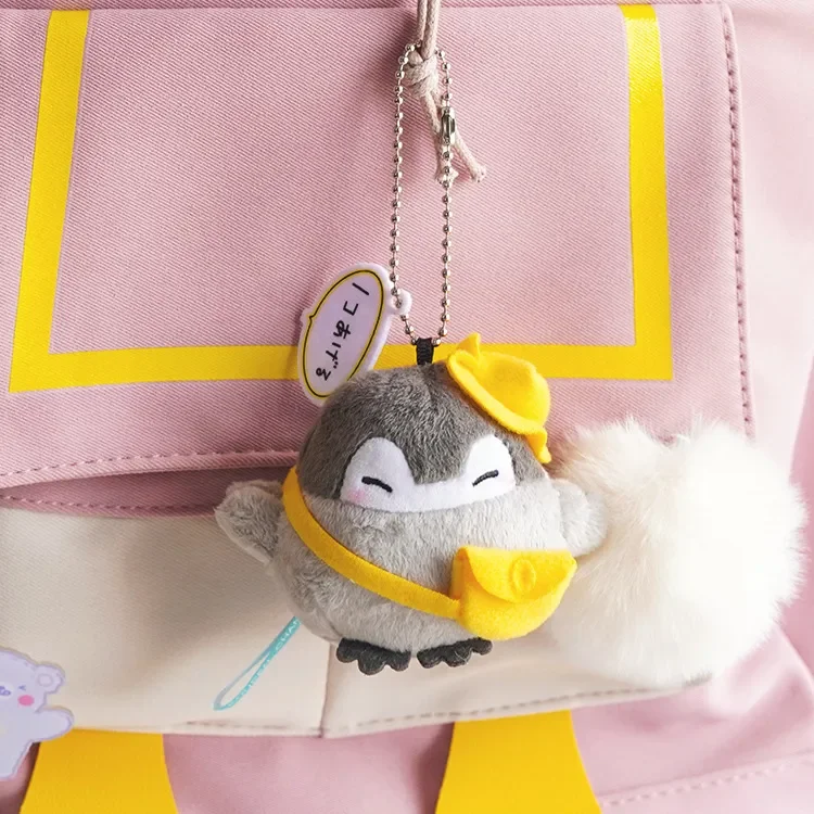 Globetrotter Penguin Plush Keychain - Image 3