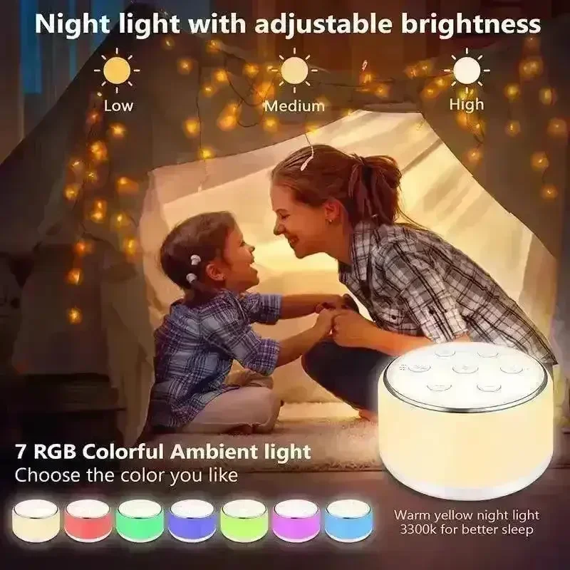 Glow-in-Dark Sleep Training Speaker - Image 3