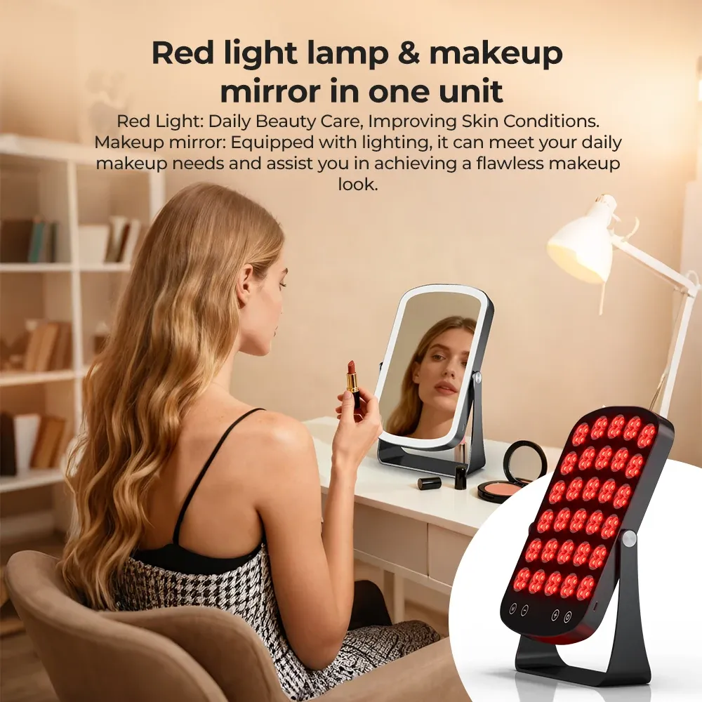 Glow Logic Red & Near-Infrared Therapy Mirror - Image 4
