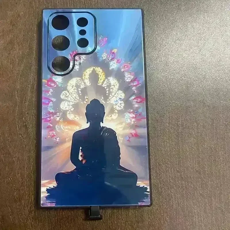 Glowing Calm Buddha Smart Cover (For Samsung) - Image 5