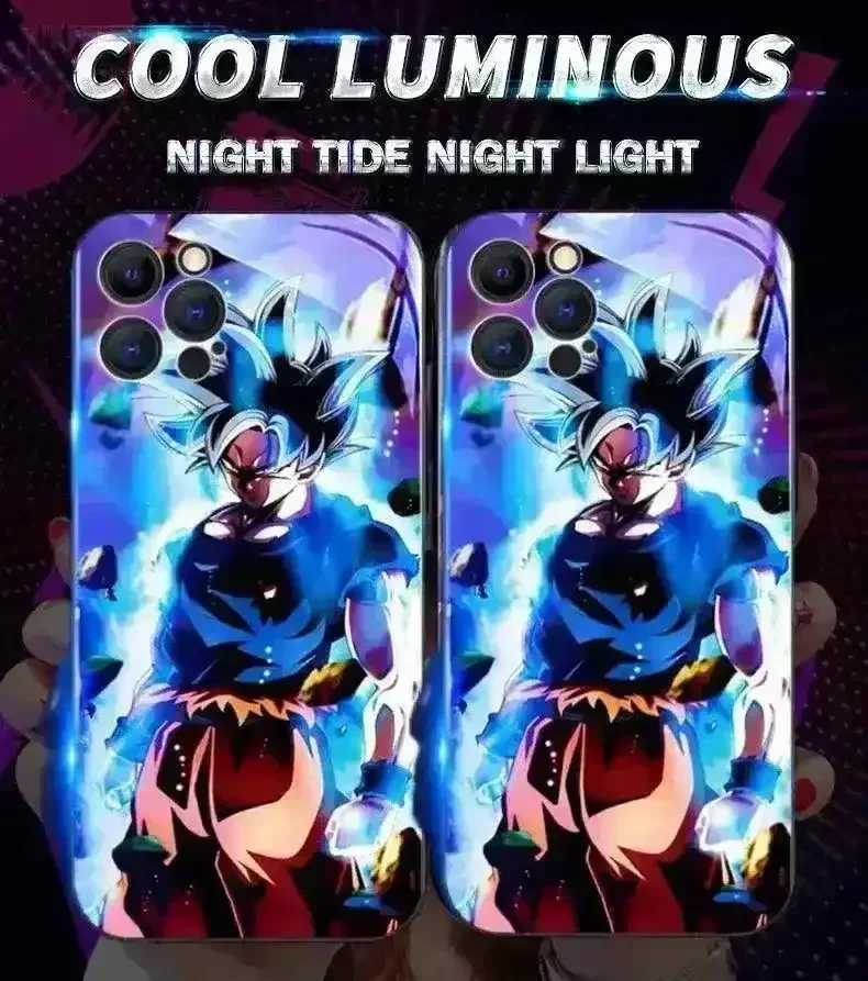 Glowing Dragon Ball Z Voice Controlled Smart LED Cover (For iPhone) - Image 3