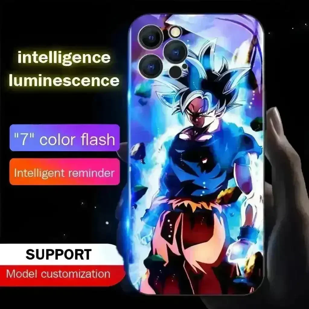 Glowing Dragon Ball Z Voice Controlled Smart LED Cover (For iPhone) - Image 9