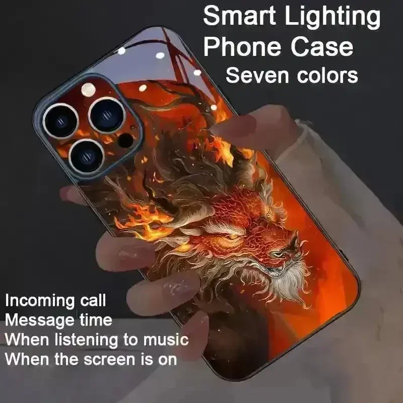 Glowing Dragon Smart Voice Controlled Cover (For iPhone) - Image 2