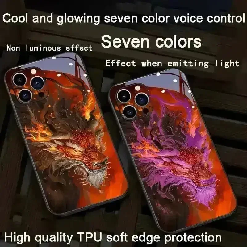Glowing Dragon Smart Voice Controlled Cover (For iPhone) - Image 4