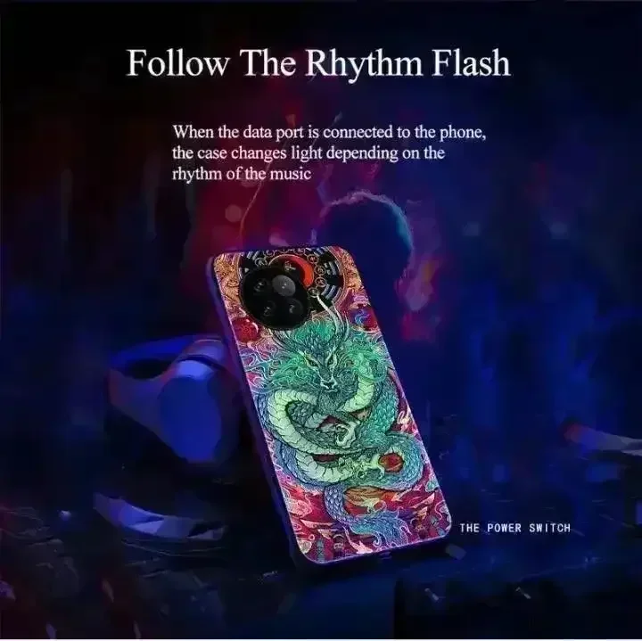 Glowing Dragon Smart Voice Controlled Cover (For iPhone) - Image 5