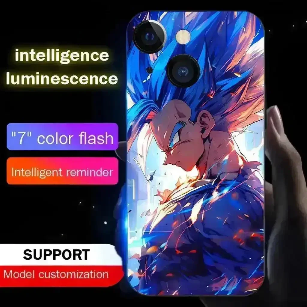 Glowing Goku Voice Controlled Smart LED Cover (For iPhone) - Image 12
