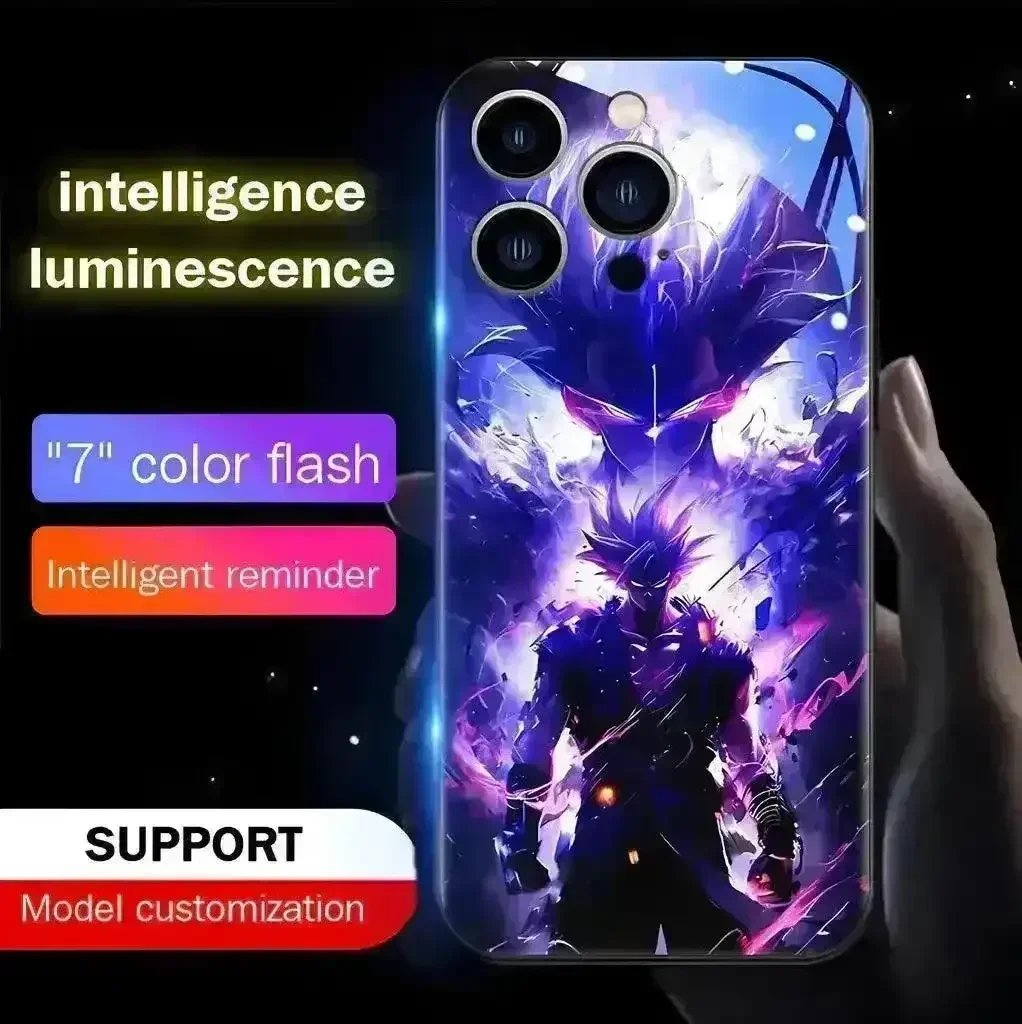 Glowing Goku Voice Controlled Smart LED Cover (For iPhone) - Image 13