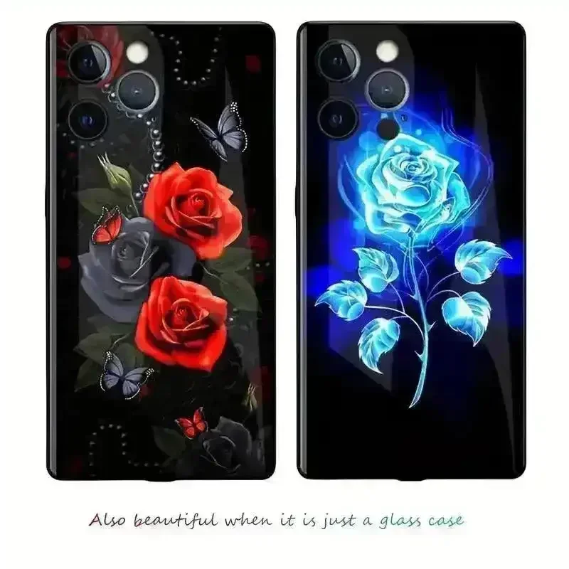 Glowing Rose Smart Voice Controlled Cover (For iPhone) - Image 6
