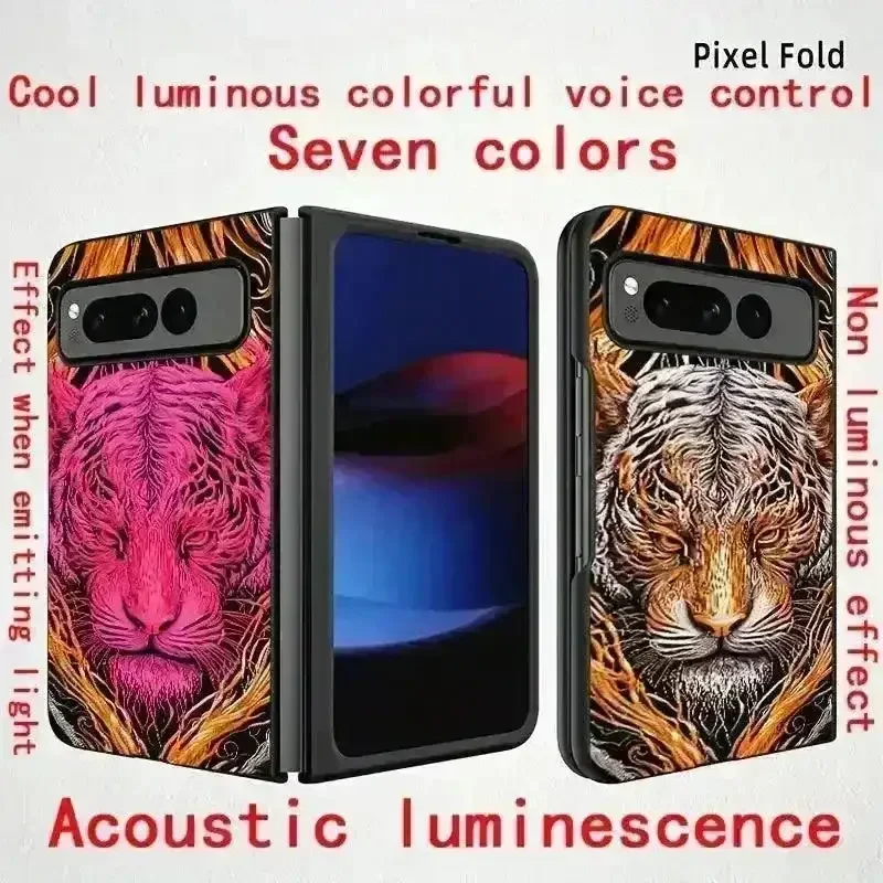 Glowing Tiger LED Smart Voice Controlled Cover (For Samsung) - Image 4