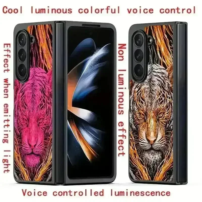 Glowing Tiger LED Smart Voice Controlled Cover (For Samsung) - Image 5