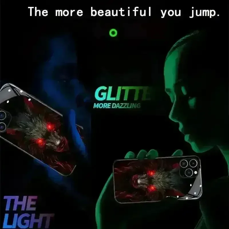 Glowing Wolf Smart Voice Controlled Cover (For iPhone) - Image 6