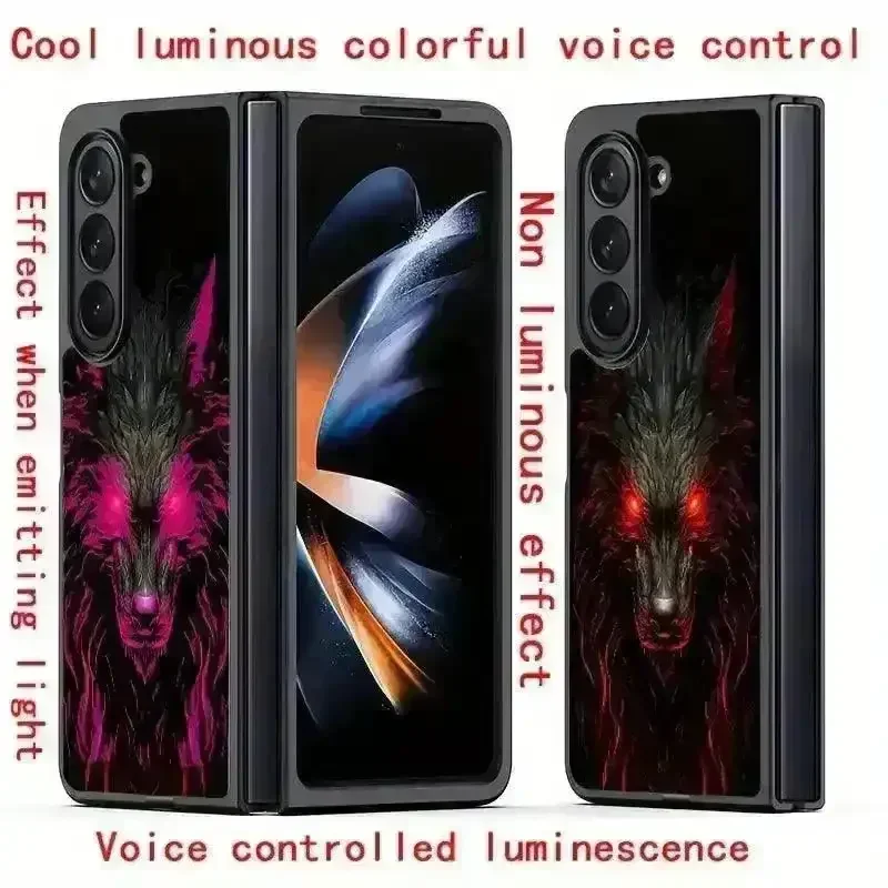 Glowing Wolf Smart Voice Controlled Cover (For iPhone) - Image 9