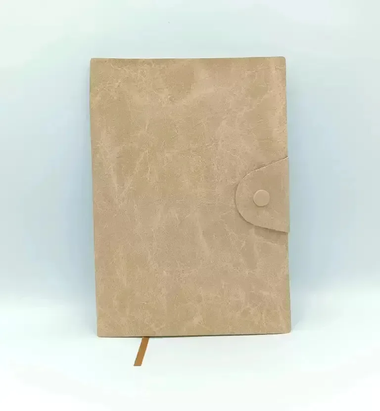 Gold Leaf A5 Button Lock Journal - Image 2