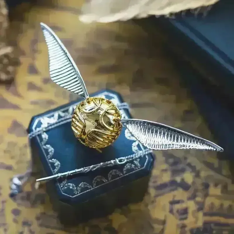 Golden Snitch Proposal Ring Box - Image 2
