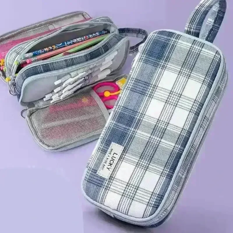 Good Luck Large Canvas Pencil Pouch - Image 2
