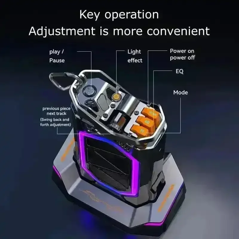 GQ18 Mechanical Storm Bluetooth Speaker - Image 5