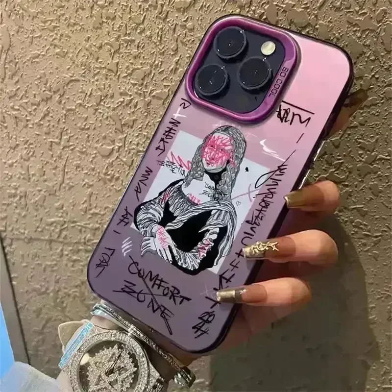 Graffiti Art Silver Phone Case (For iPhones) - Image 3