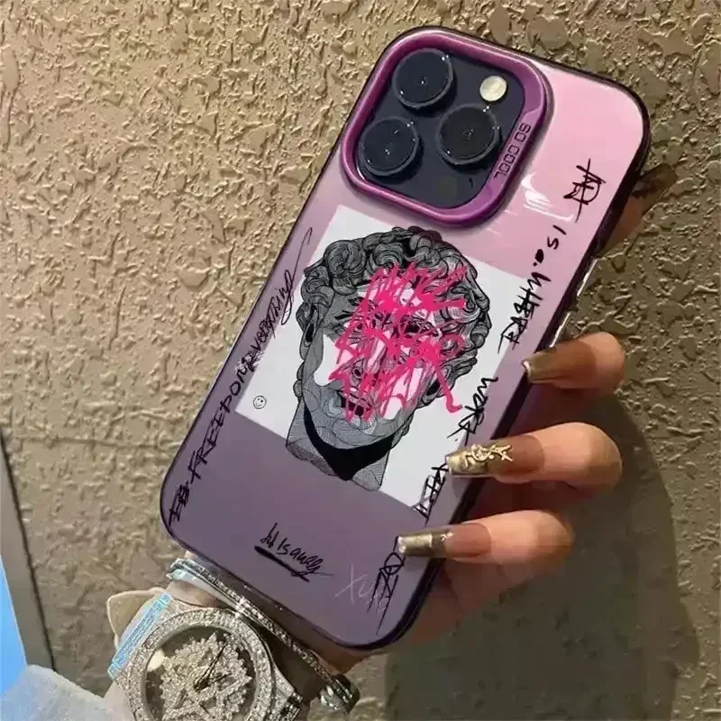 Graffiti Art Silver Phone Case (For iPhones) - Image 7