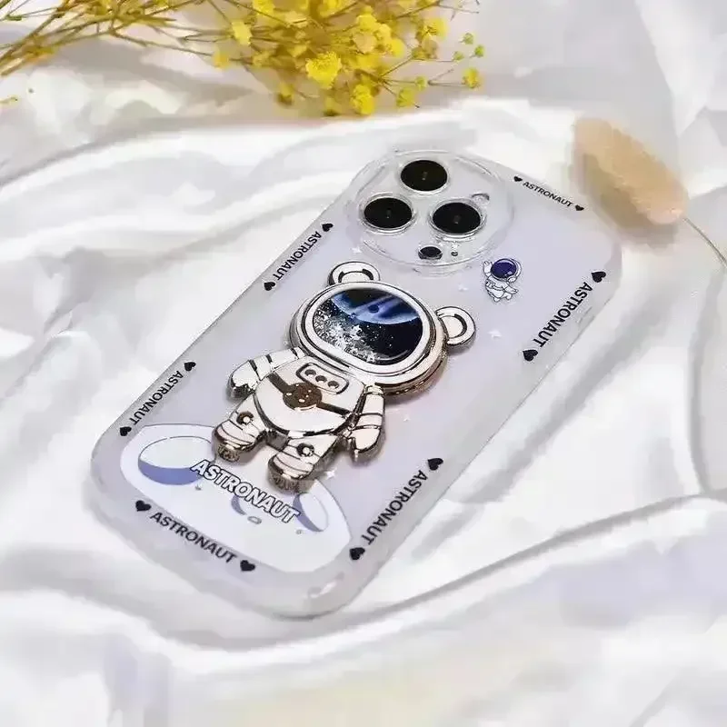 Graphic Printed Astronaut Case (For iPhone) - Image 3