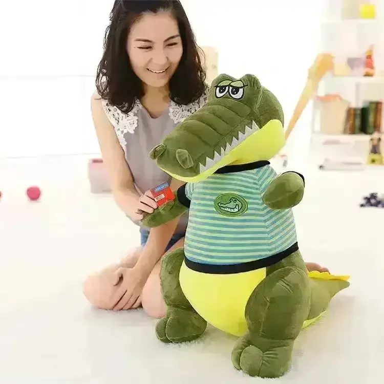 Green T-shirt Croc Plushie (70 cm)