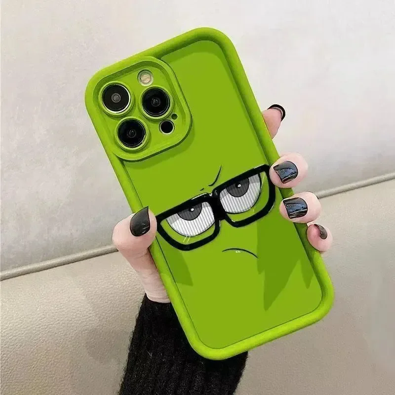 Grumpy Grid Expression Phone Case (For iPhones) - Image 7