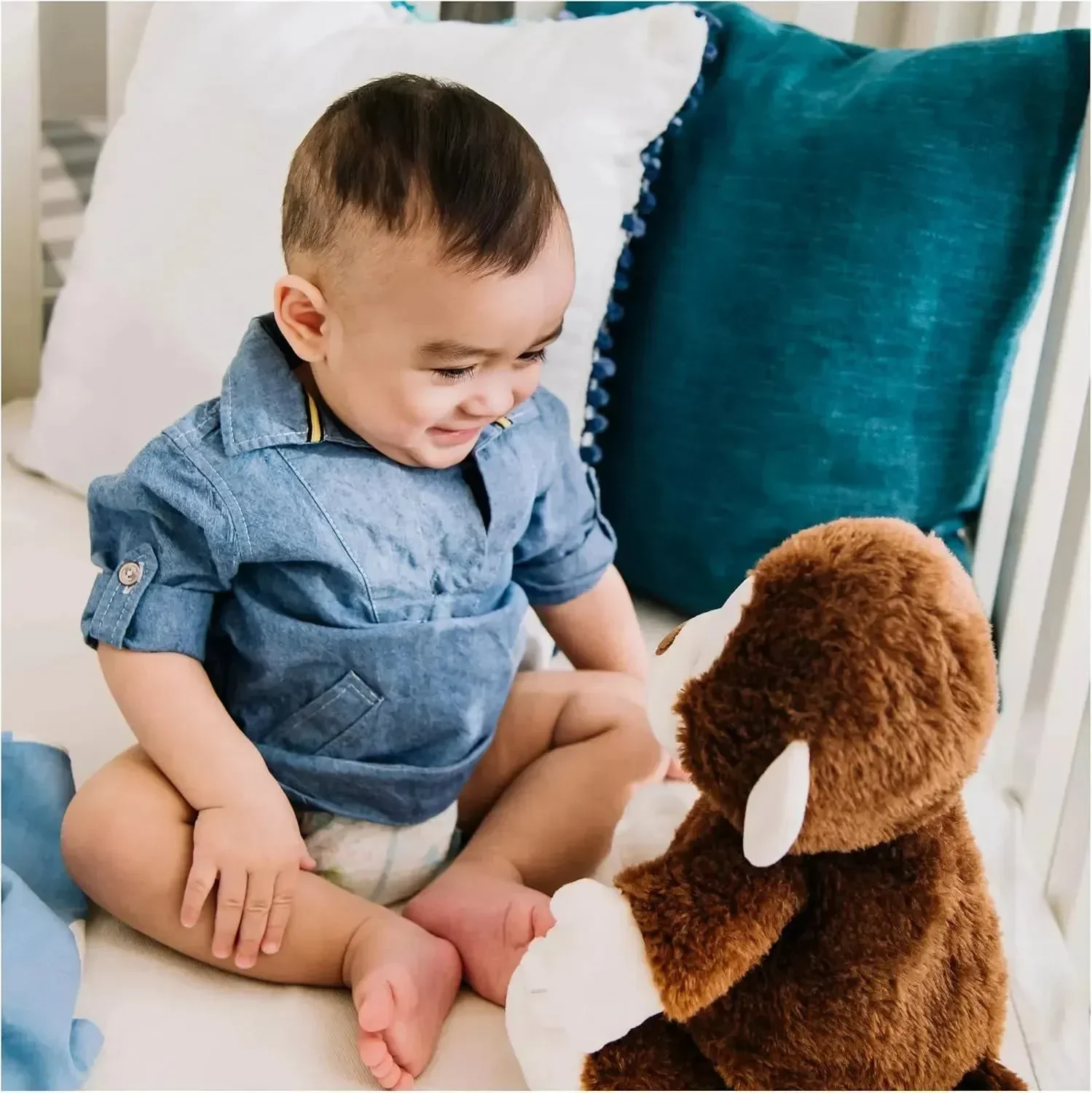 GUND Clappy Monkey Interactive Plushie - Image 4