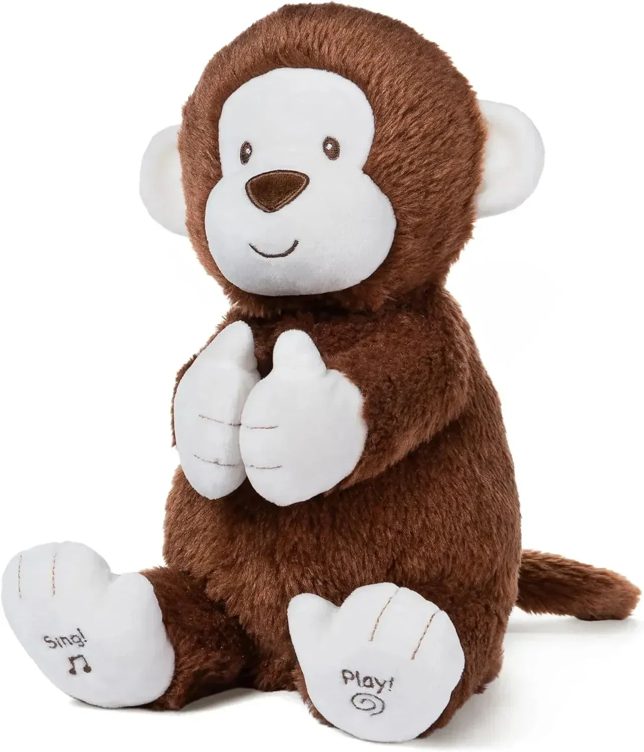 GUND Clappy Monkey Interactive Plushie - Image 7