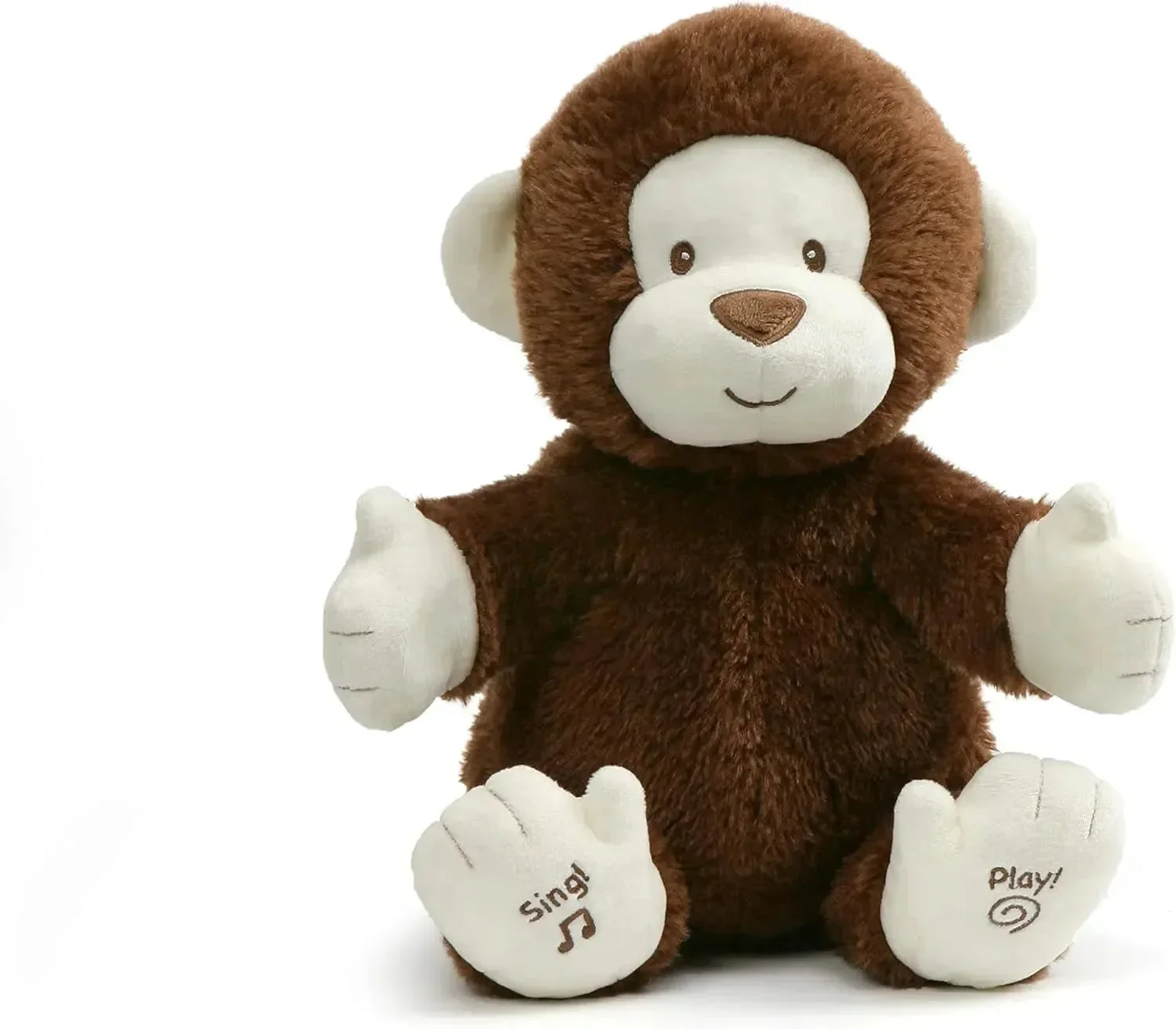 GUND Clappy Monkey Interactive Plushie - Image 9