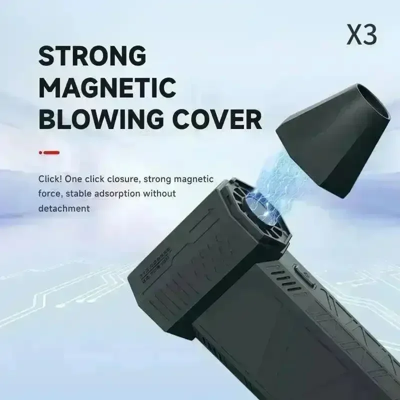 Handheld High-Speed Powerful Industrial Fan - Image 4