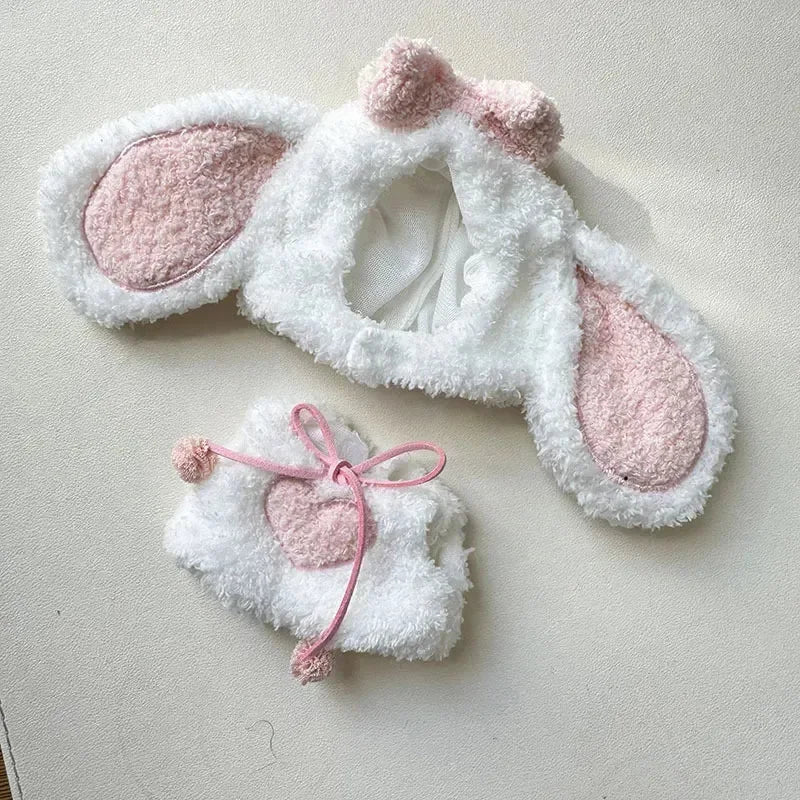 Handmade Labubu Kawaii Bunny Overalls - Image 4