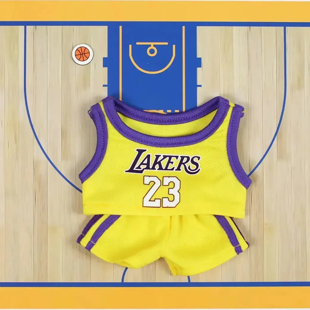 Handmade Labubu Lakers Outfit - Image 4