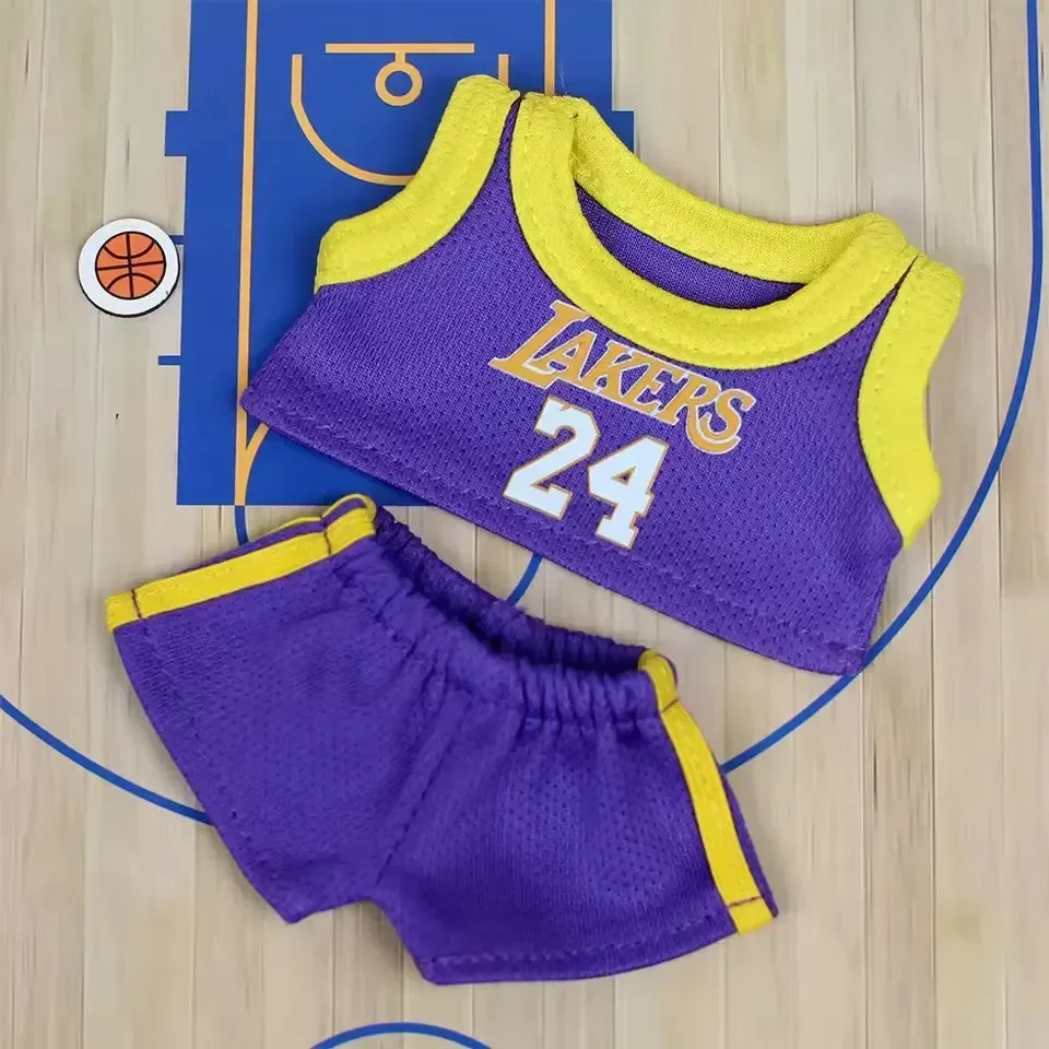 Handmade Labubu Lakers Outfit - Image 6