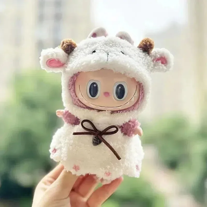 Handmade Labubu White Sheep Outfit - Image 9
