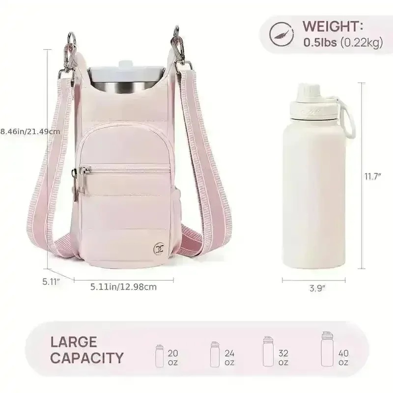 Handy Bottle & Tumbler Carrier Crossbody Bag - Image 4