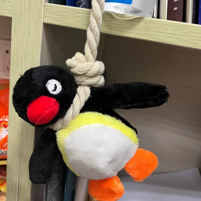 Hanging Noose Pingu Plush Keychain - Image 3