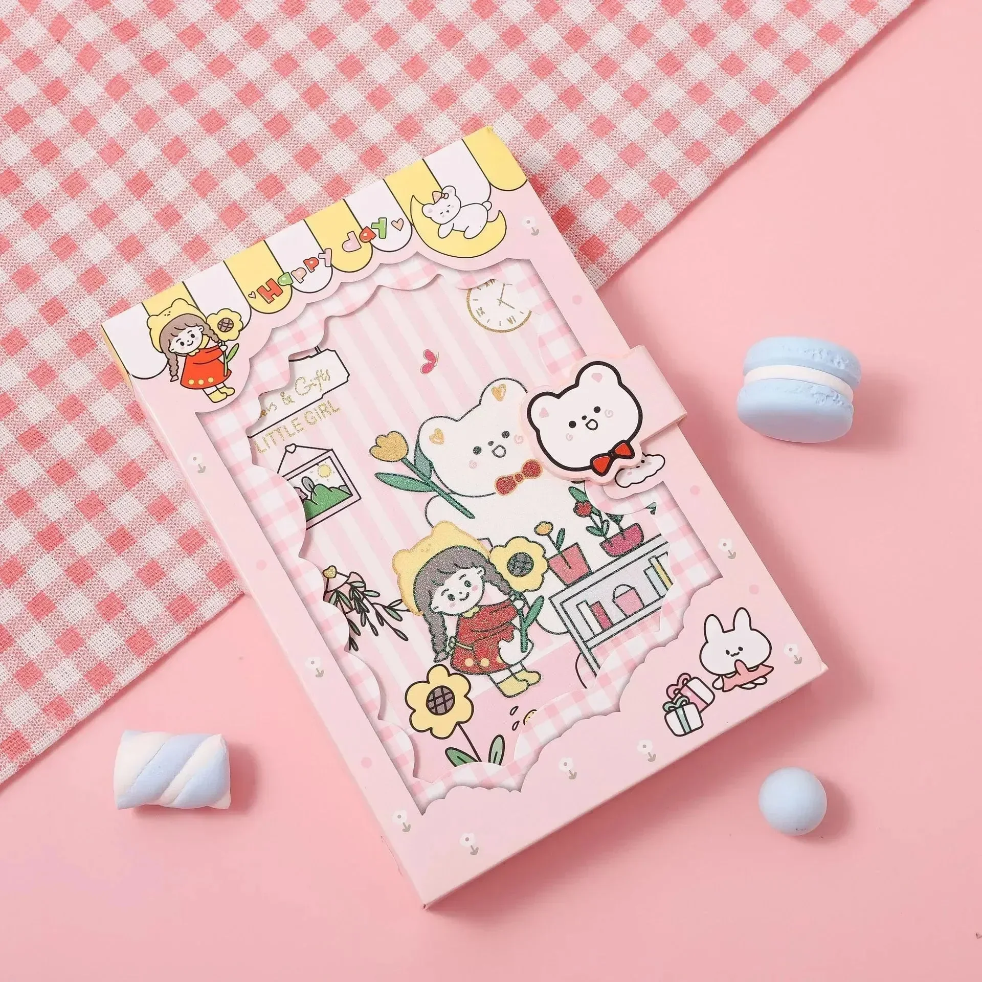 Happy Friends Diary with Magnetic Clasp - Image 9