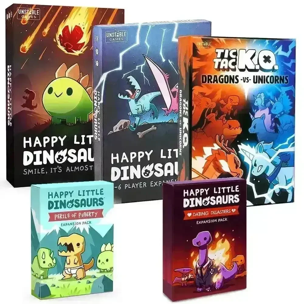 Happy Little Dinosaurs Base Game with Expansion Packs