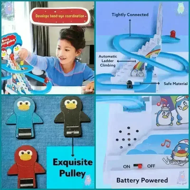 Happy Penguins Ladder Toy - Image 3