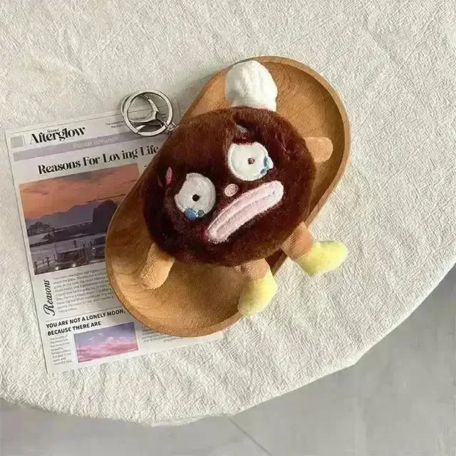 Happy & Sad Plush Cookie Keychains - Image 5