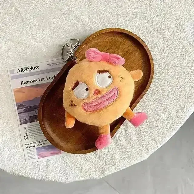 Happy & Sad Plush Cookie Keychains - Image 6