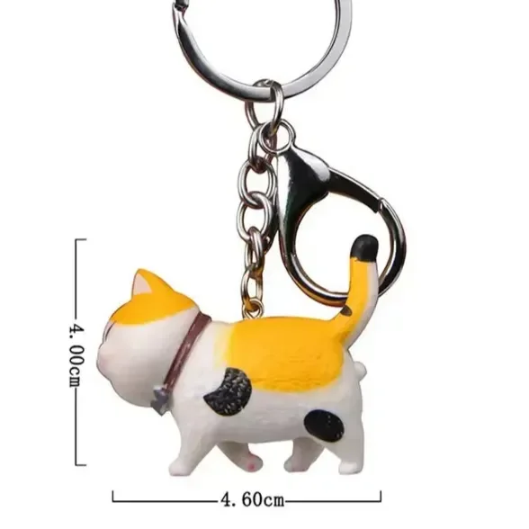 Happy Strides Walking Kitty Keychain - Image 14