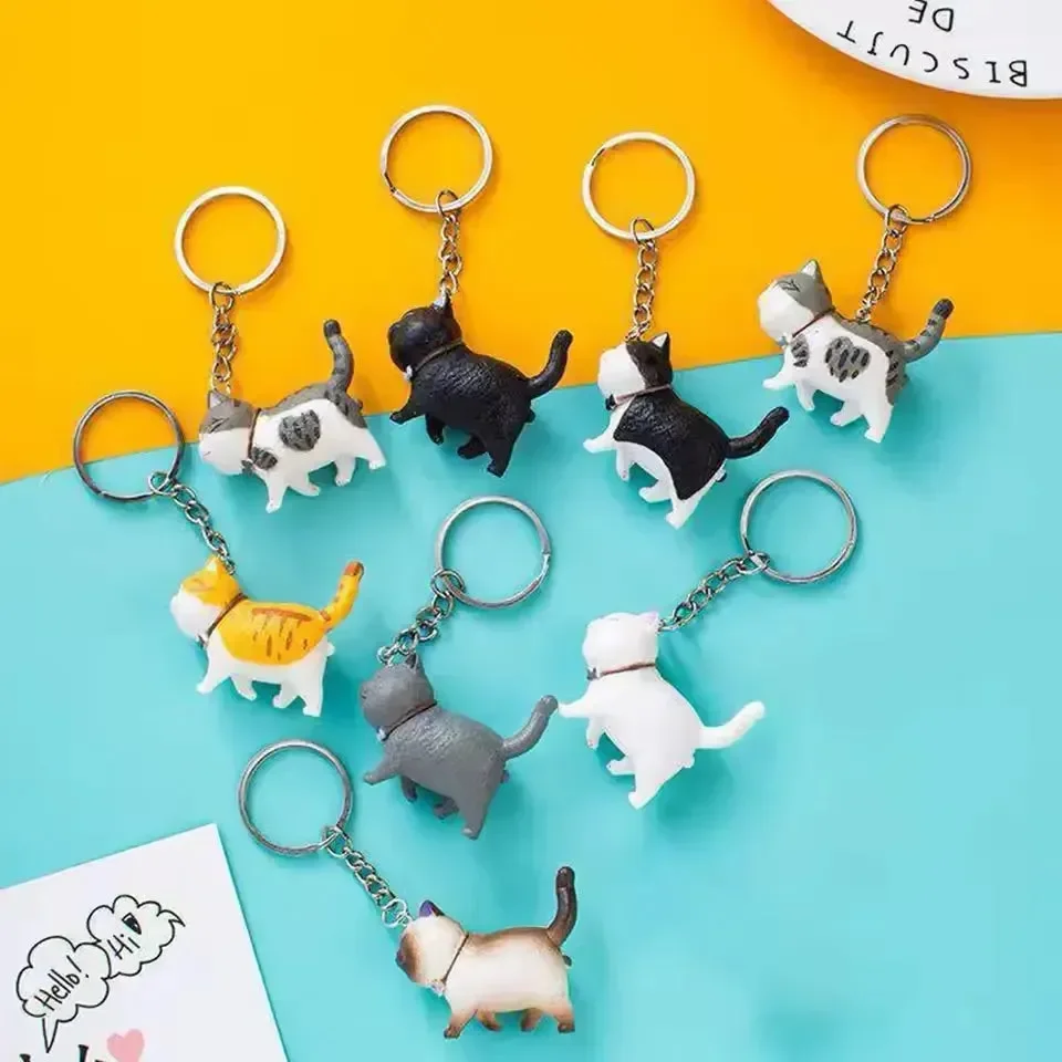 Happy Strides Walking Kitty Keychain - Image 2