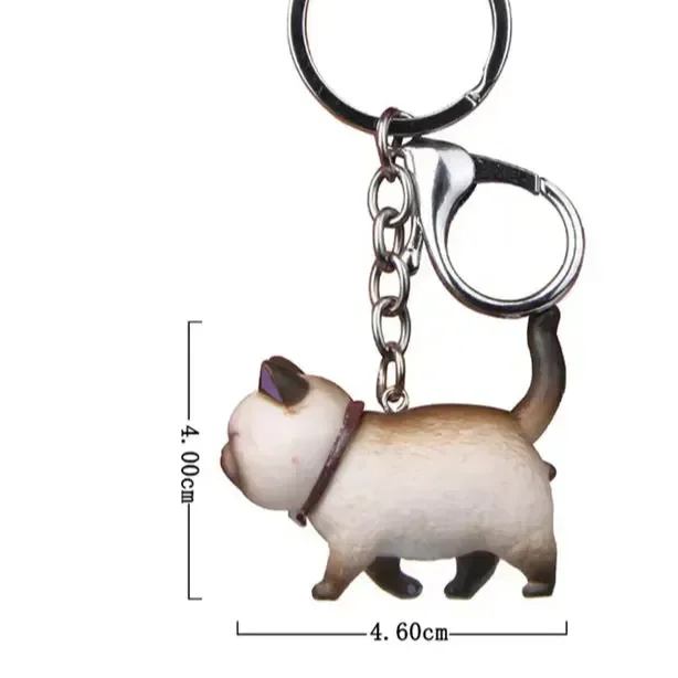 Happy Strides Walking Kitty Keychain - Image 20