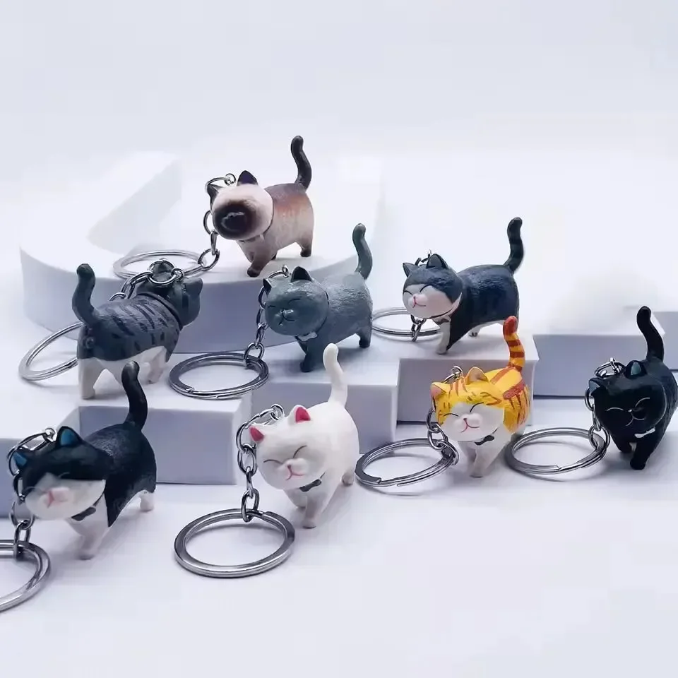 Happy Strides Walking Kitty Keychain - Image 4