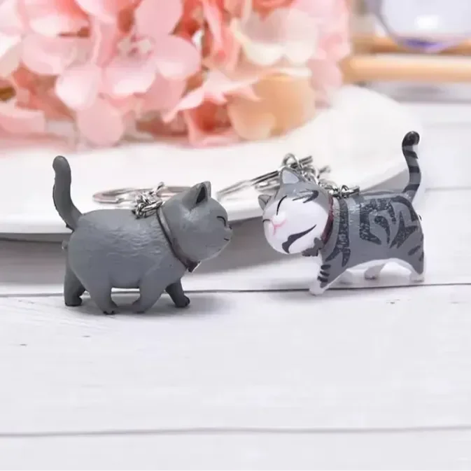 Happy Strides Walking Kitty Keychain - Image 5