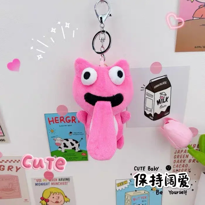 Happy Tongue-Out Toad Keychain - Image 7