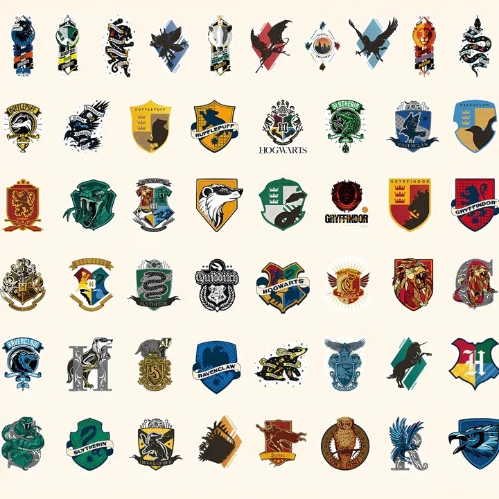 Harry Potter Hogwarts Sticker Pack (50 Pcs) - Image 2