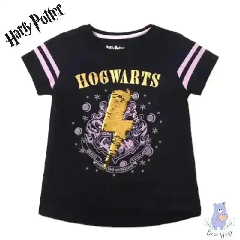 Kids Reversible Sequinned Round-Neck T-shirt - Image 2