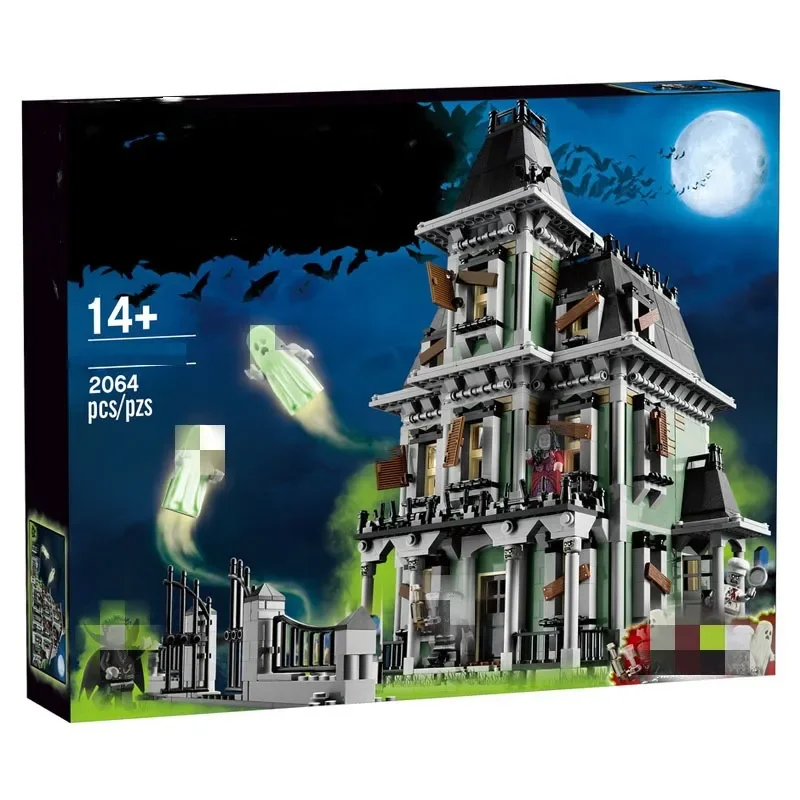 Haunted House Building Blocks (2064 Pcs) - Image 2
